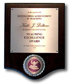 Award for teaching reading to at risk students